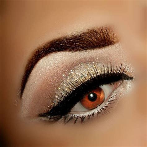 Soft Gold Eye Eye Makeup Gold Glitter Eyeshadow Day Makeup