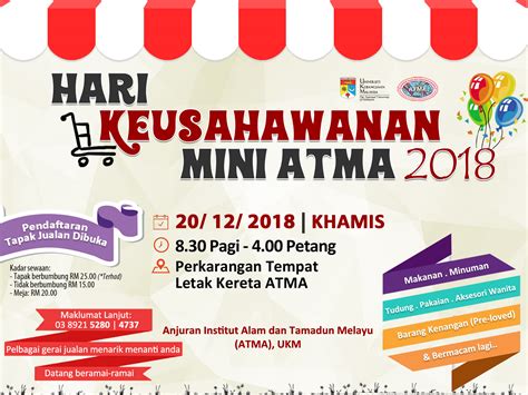 Sumbangan tamadun melayu , pandangan semesta , asas pembentukan tamadun. Hari Keusahawanan Mini ATMA 2018 - INSTITUT ALAM DAN ...