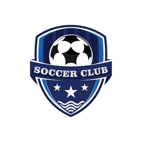 Soccer Football Badge Logo Design Template 24689687 Vector Art At Vecteezy