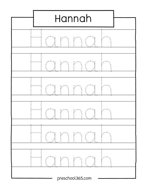 Createprintables Name Tracing Practice Original Preschool Handwriting