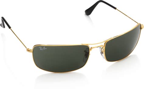 Show show items back close. Buy Ray-Ban Rectangular Sunglasses Green For Men Online ...