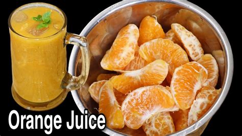 Orange Juice Orange Juice Recipe Tasty And Healthy Orange Pulpy Juice