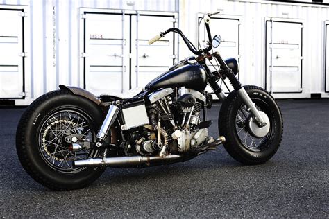 1969 Old School Custom Shovelhead Bobber Bobber Bikes Harley Shovelhead