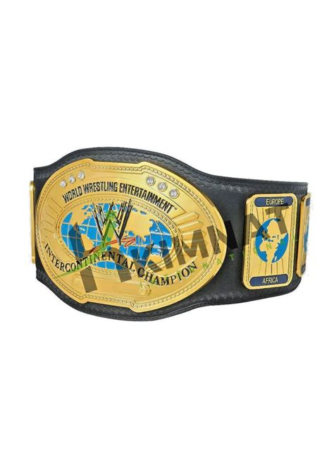 Wwe Attitude Era Oval Intercontinental Championship Replica Title Belt
