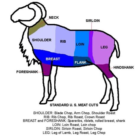 Goat Meat Cuts