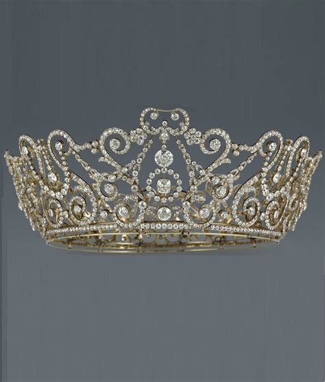 Garrard The Delhi Durbar Tiara Crystal Crown Tiaras Royal Jewels
