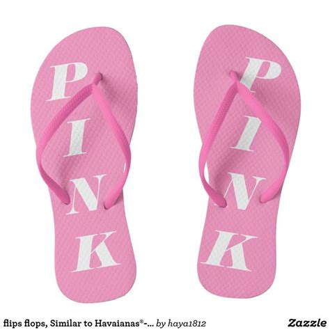 Flips Flops Similar To Havaianas® Pink Flip Flops In