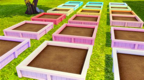 ᴘɪxᴇʟsɪᴍᴅʀᴇᴀᴍs Planter Box Recolors Sims 4 Custom Content Sims 4