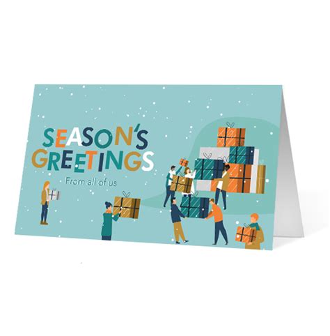 Inclusive Vivid Greetings Company Holiday Greeting Card