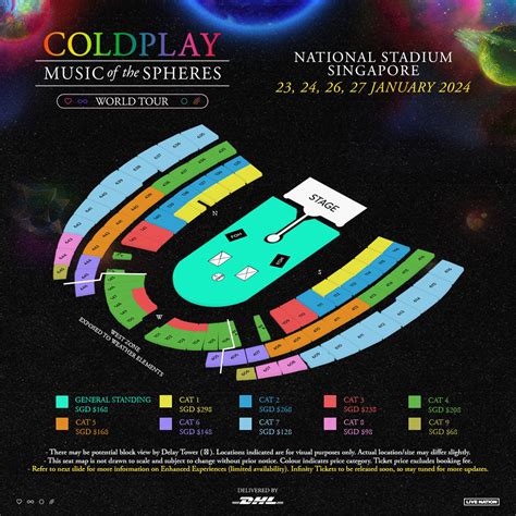 Coldplay Tickets Singapore