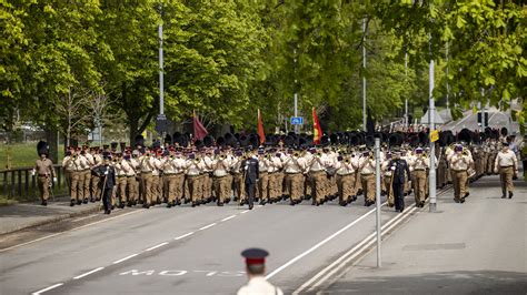 British Army Begins Rehearsals For Kings Coronation The British Army