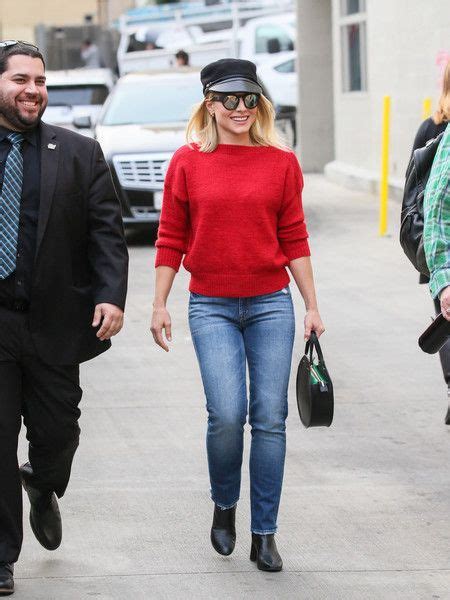 Kristen Bell Boatneck Sweater Casual Day Outfits Fashion Plus Size