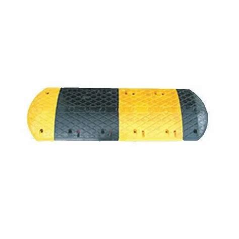 Pvc Yellow And Black Heavy Duty Speed Hump 500mm 425mm 75mm At Rs