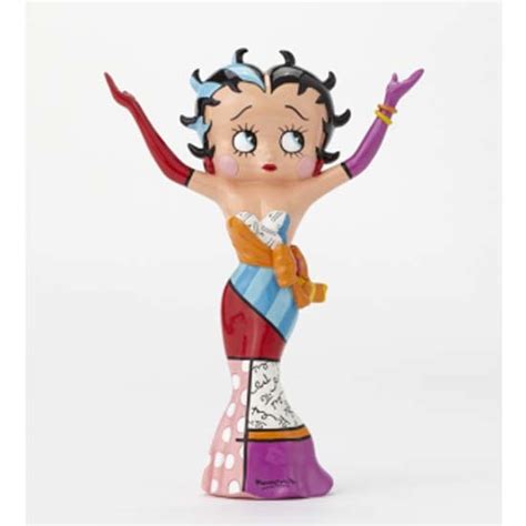 Betty Boop By Britto Strikes A Pose Figurine Large 4046445