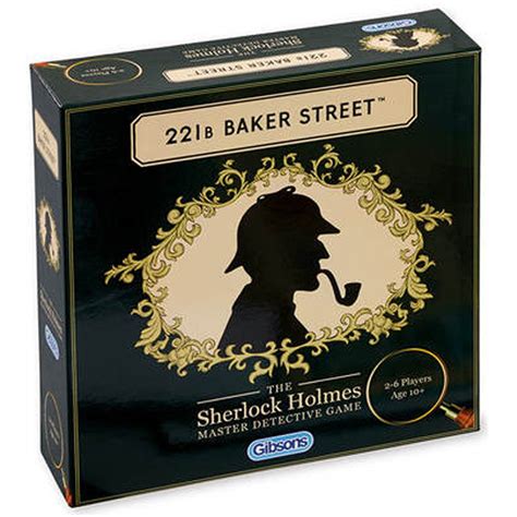 B Baker St The Sherlock Holmes Master Detective Game Mind Games