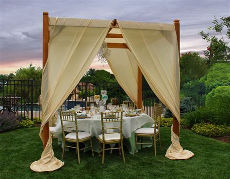 the 8 x 10 x 10 event canopy creates a more intimate dinner environment multiple event