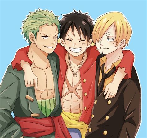 One Piece Comic One Piece Fanart One Piece Manga Monster Trio Image