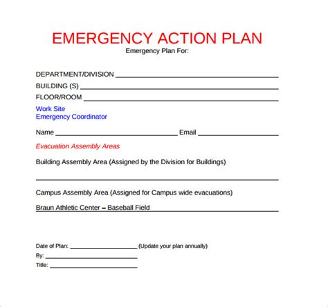 You can download sample programs from this website for some of the most commonly needed programs. Emergency Action Plan Template | playbestonlinegames