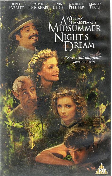 A Midsummer Night S Dream Vhs Michelle Pfeiffer Kevin Kline