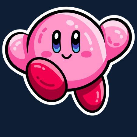 Kawaii Cute Kirby - NeatoShop