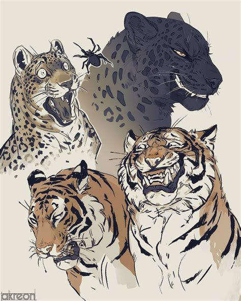 Big Cats By Akreon On Deviantart Big Cats