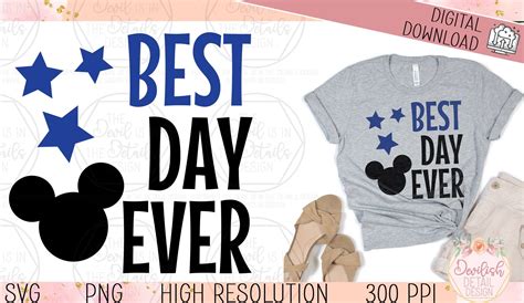 Best Day Ever Svg Png Vector Files Cricut Silhouette Etsy Best Day