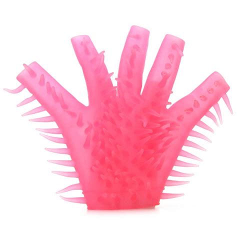 Sex Toys 1hr Delivery Masturbating Glove In Pink Adult