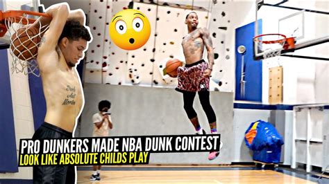 The Most Insane Dunks Ever Pro Dunkers Make Nba Dunk Contest Look Like