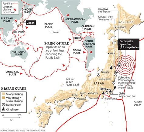 The reason why japan has so many volcanic peaks is because its 6,800 or so islands are strung across the. Japan sits atop deadliest section of Ring of Fire | Visual.ly