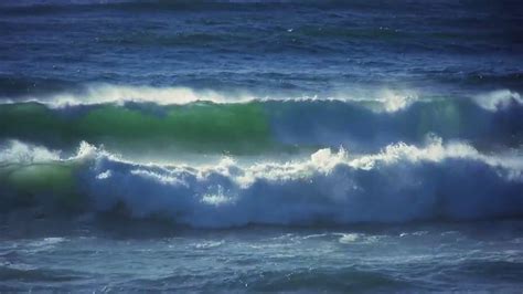 Ocean Waves Moving 4k Relaxing Screensaver Youtube