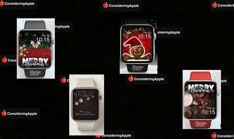 Download Christmas Apple Watch Faces Wallpaper 2021 Consideringapple