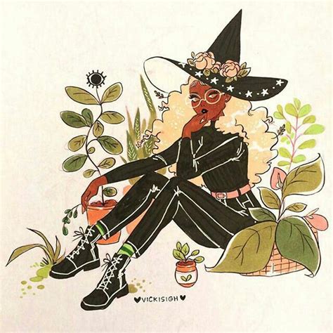 💖 Vickisigh Art Character Art Witch Drawing Witch Art