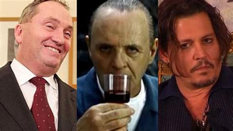 Barnaby Joyce Tomato Says Hes Johnny Depps Hannibal Lecter