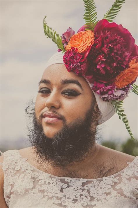 This Bearded Bride Will Change The Way You Perceive Beauty Women Body