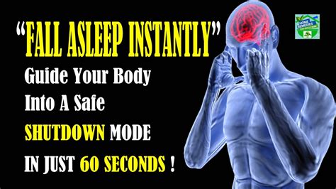 Fall Asleep In 60 Seconds With This Simple Trick Youtube