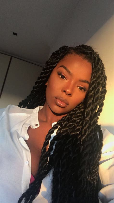There's no limit to the imagination and creativity of teenage girls; Pin by Mildrin Noel on Protective styles | Twist braid ...