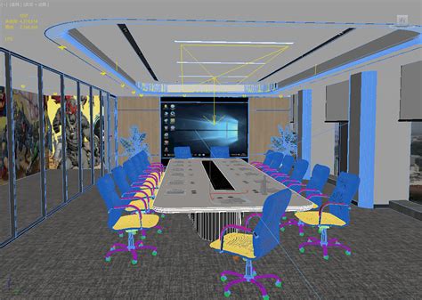 Conference room, big conference, lecture hall, lecture hall, multimedia conference room 