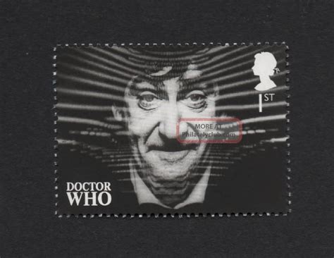 Patrick Troughton Doctor Who Stamp