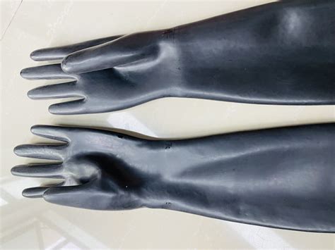10mm Latex Long Gloves Heavy Latex Unisex Long Moulded Opera Gloves Ebay