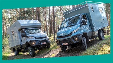 Iveco Daily 4x4 Motorhome Comparison Which Offroad Camper Is Better