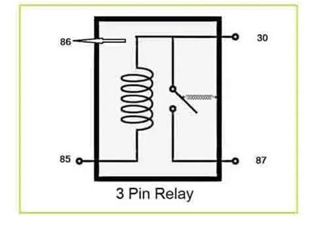 Wiring Diagram 3 Pin Relay Circuit Diagram