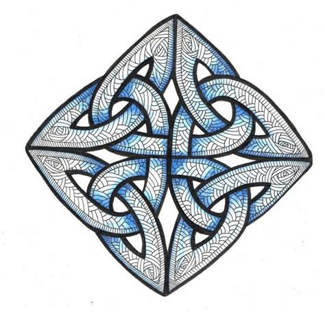 Celtic Zentangle Pin By Sila Menke On Doodling Zentangle