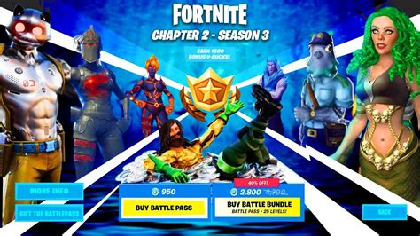 Fortnite Chapter Season Battle Pass Overview Concept Youtube Hot Sex Picture