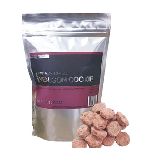 So make sure you always seek out ingredients in dog food that. Freeze Dry Australia Freeze Dried Venison Cookie 100g ...