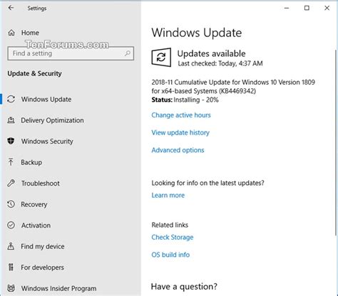 Kb4470788 Servicing Stack Update For Windows 10 V1809 Dec 5