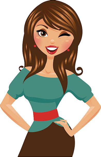Clipart Woman With Brown Hair 20 Free Cliparts Download Images On