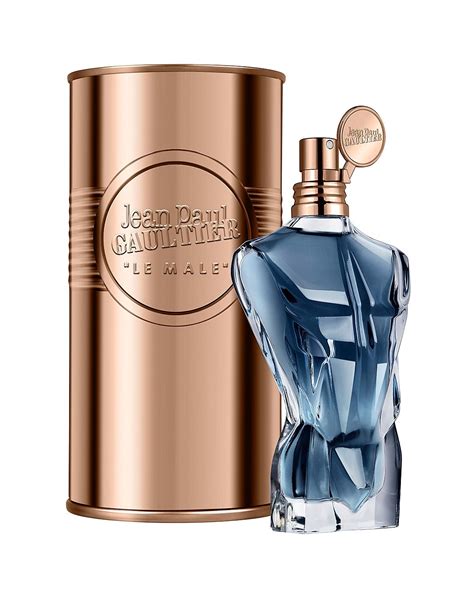 The faceted bottle shows broader shoulders and more narrow hips than the original. Jean Paul Gaultier Le Male Essence de Parfum 4.2 oz. - 100 ...