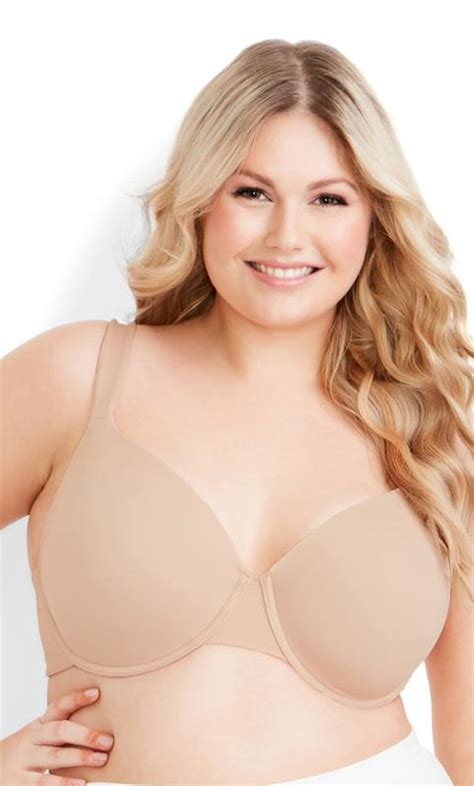 Avenue Nude Embroidered Full Support Underwired Bra Evans