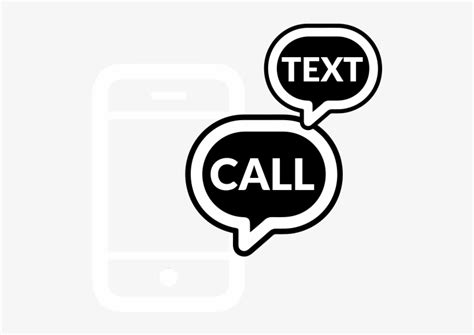 Phone Icon Call Or Text Icon Png Image Transparent Png Free