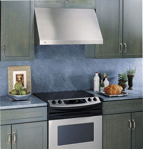 (d) the oven should not. GE JV936DSS 30 Inch Wall Mount Range Hood with 600 CFM ...